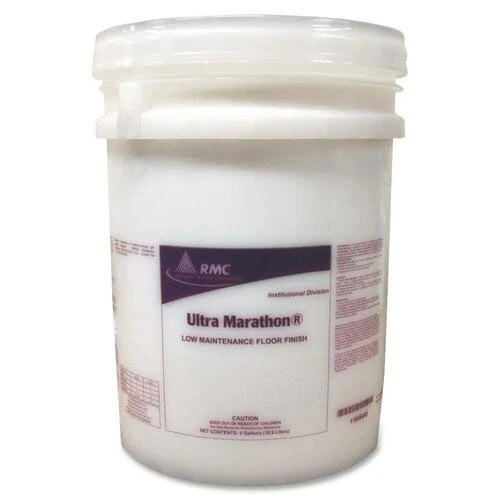 RMC® Ultra Marathon Floor Finish, 5 Gallon Pail, White, 1 Pail (RCM11808445) RMC® Ultra Marathon Floor Finish, 5 Gallon Pail, White, 1 Pail (RCM11808445) -Cleaning Supplies Store 1023765517