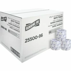 Genuine Joe® 2-Ply Standard Bath Tissue, 500 Sheets/Roll, 96 Rolls (GJO2550096)