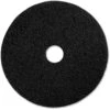 Genuine Joe® Black Floor Stripping Pad, 13" Diameter, 5 Pads (GJO90213)