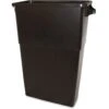 Impact 23 Gallon Thin Bin Trash Container, Brown, 1 Each (IMP70234)