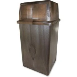 Vanguard 45-gallon In/Outdoor Receptacle, 1/Carton (IMP87504)