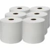 Genuine Joe® Hardwound Roll Paper Towels, White, 1,000-ft., 6 Rolls (GJO22900)