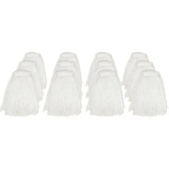 Genuine Joe® Cut End Rayon Mophead, 20 Oz., Natural, 12 Mopheads (GJOZ20RAYCT)