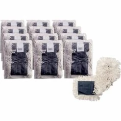 Genuine Joe® 36" Disposable Cotton Dust Mop Refills, 12 Refills (GJO00365CT)
