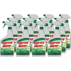 Spray Nine Cleaner Degreaser Disinfectant, 22-oz., 12 Spray Bottles (PTX26825CT)