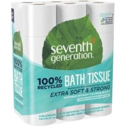 Seventh Generation® 2-Ply Toilet Paper, 300/Roll, 24/Pack, 2 Packs (SEV13738CT)