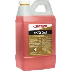 Betco® PH7Q Dual Neutral Disinfectant, Lemon, 2 Liter Bottle, Each (BET3554700)