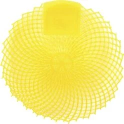 Genuine Joe® Urinal Screens, Citrus Grove, Yellow, 36 Screens (GJO85154CT)