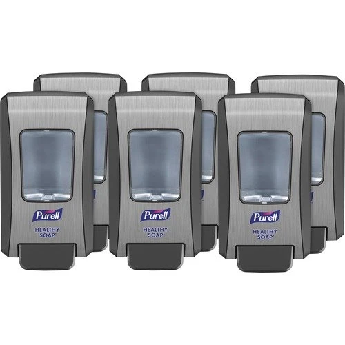 Purell® FMX-20 Soap Push-Style Dispenser, 2,000 mL, 6.5 x 4.65 x 11.86, Graphite/Chrome, 6/Carton (GOJ523406CT) Purell® FMX-20 Soap Push-Style Dispenser, 2,000 ML, 6.5 X 4.65 X 11.86, Graphite/Chrome, 6/Carton (GOJ523406CT) -Cleaning Supplies Store 1059490169