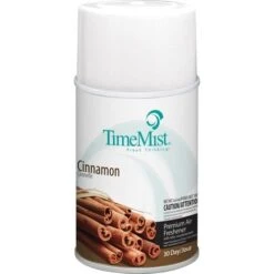 TimeMist Cinnamon Premium Air Freshener Spray, Aerosol, 5.3 Fl Oz (0.2 Quart), Cinnamon, 30 Day, 1 Each, Long Lasting, Odor Neutralizer (TMS1042746)