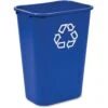 Rubbermaid® Commercial Recycle Container, 41-1/4 Qt, 20"X10"X15-1/4/" , 12/Ct, Blue (RCP295773BLUECT)