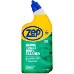 Zep® Toilet Bowl Cleaner, Acidic, 32oz., Blue, Each (ZPEZUATBC32)