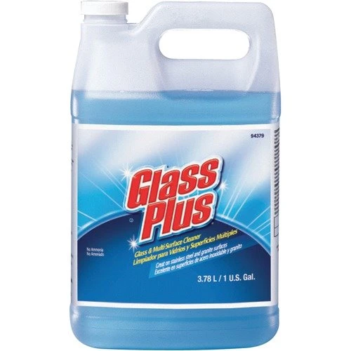 Diversey Glass Cleaner, Glass Plus, 1 Gallon, 4/Ct, Blue (DVO94379) Diversey Glass Cleaner, Glass Plus, 1 Gallon, 4/Ct, Blue (DVO94379) -Cleaning Supplies Store 1064217469