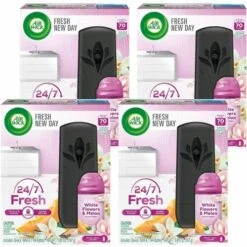 Air Wick Air Freshener Starter Kit,Summer Delights,6.17 Oz,4/Ct,Mi (RAC88410CT)