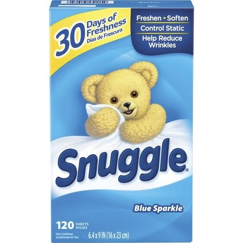 Dial Dryer Sheets, Snuggle, Fabric Softener, Blue Sparkle, 120/Bx, We (DIA45115) Dial Dryer Sheets, Snuggle, Fabric Softener, Blue Sparkle, 120/Bx, We (DIA45115) -Cleaning Supplies Store 1066848295