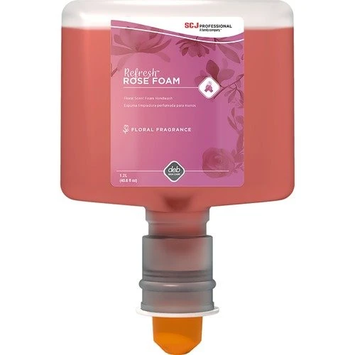 SC Johnson Handwash,Foam,Enchanted Rose,F/Tf Ultra Disp,1.2 L,3/Ct,Pink (SJNRFW120TF) SC Johnson Handwash,Foam,Enchanted Rose,F/Tf Ultra Disp,1.2 L,3/Ct,Pink (SJNRFW120TF) -Cleaning Supplies Store 1069097337