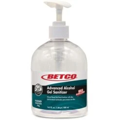 Betco® Hand Sanitizer, Gel, Alcohol-Based, 500Ml, Clear (BET796E900)