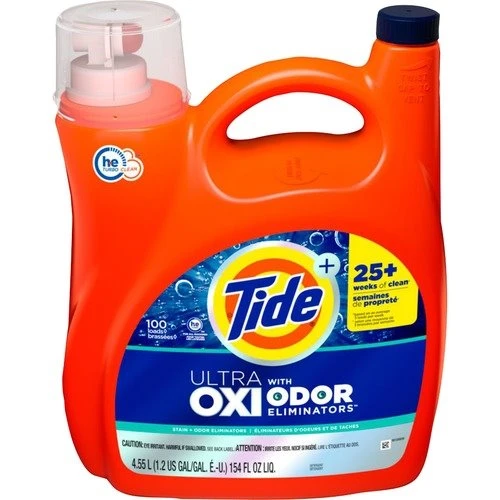 Tide Ultra Oxi Laundry Detergent, Liquid, 154 fl-oz., Blue, 1/Bottle (PGC03512) Tide Ultra Oxi Laundry Detergent, Liquid, 154 Fl-oz., Blue, 1/Bottle (PGC03512) -Cleaning Supplies Store 1075832742