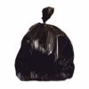 Heritage® 33 Gallon Black Garbage Bags, 33x39, 2 Mil, 100 Bags (HERX6639QK)