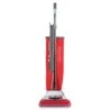 Sanitaire TRADITION Bagged Upright Vacuum, Chrome/Red, 1 Each (EURSC888N)