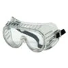 MCR Safety Protective Goggles, Clear/Clear, PVC, Impact Resistant, Elastic Strap - 1 EA (135-2220)