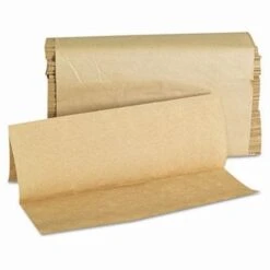 GEN® Multifold Paper Towels, 1-Ply, Brown, 4000 Towels (GEN1508)