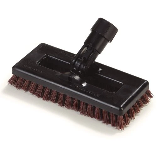 Carlisle Swivel Scrub Power Scrub With Nylon Grit Bristles 8" - Rust (36531027) Carlisle Swivel Scrub Power Scrub With Nylon Grit Bristles 8" - Rust (36531027) -Cleaning Supplies Store 18144