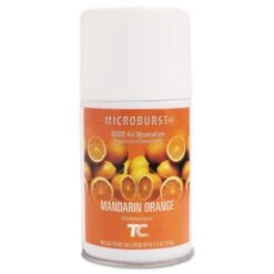 Rubbermaid® Microburst 9000 Refill, Mandarin Orange, 4 Refills (RCP402093)