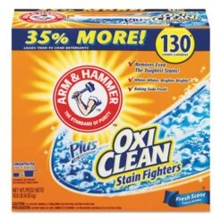 Arm & Hammer™ OxiClean Powder Laundry Detergent, 3 Boxes (CDC3320000108)