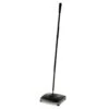 Rubbermaid® Floor - Carpet Sweeper, Plastic Bristles, Blk/Gray, EA (RCP421288BLA)