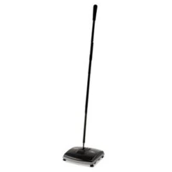 Rubbermaid® Floor - Carpet Sweeper, Plastic Bristles, Blk/Gray, EA (RCP421288BLA)