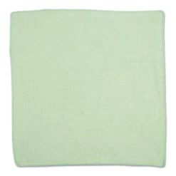 Rubbermaid® Microfiber Cleaning Cloths, 16 X 16, Green, 24 Cloths (RCP1820582)