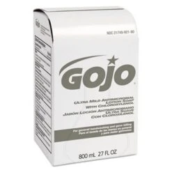 Gojo Mild Lotion Soap W/Chloroxylenol Refill, 800-ml, 12/Carton (GOJ921212CT)