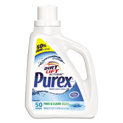 Purex® Free and Clear Liquid Laundry Detergent, 75-oz Bottle (DIA2420006040EA) Purex® Free And Clear Liquid Laundry Detergent, 75-oz Bottle (DIA2420006040EA) -Cleaning Supplies Store 227924