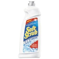 Soft Scrub Oxi Cleanser, Clean Scent, 24-oz. Bottle, 9/Carton (DIA02196CT)