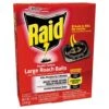 Raid® Large Roach Baits, 0.7 Oz, Box Sweet Scent, 6/Carton (SJN334863)