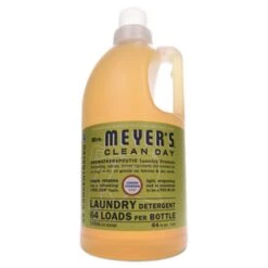 Mrs. Meyer's Laundry Detergent, Lemon Scent, 64 Oz Bottle (SJN651369EA)