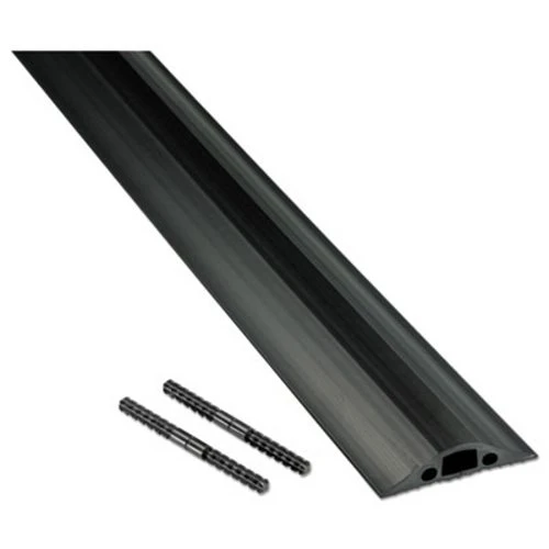 D-line Medium-Duty Floor Cable Cover, 2-5/8 x 30 ft Long, Black (DLNFC68B9M) D-line Medium-Duty Floor Cable Cover, 2-5/8 X 30 Ft Long, Black (DLNFC68B9M) -Cleaning Supplies Store 318847