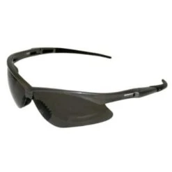 V30 Nemesis Safety Glasses, Smoke, Polycarbonate, Anti-Scratch, Gunmetal, Nylon - 1 PR (412-28635)