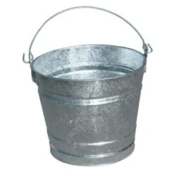 Magnolia Brush 10QT GALVANIZED WATER PAIL - 12 EA (455-10QT)