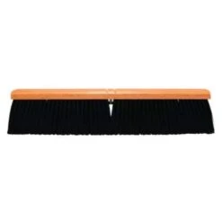Magnolia Brush No. 24A Line Garage Brushes, 24 In Hardwood Block, 4 In Trim L, Stiff Black Poly - 1 EA (455-2424-A)