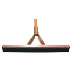Magnolia Brush Straight Squeegees, 24 In, Black Rubber, With Handle - 1 EA (455-4124)