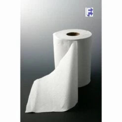 Stefco® Hardwound Roll Paper Hand Towels, White, 320-ft., 12 Rolls (FOR-5524)