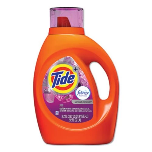 Tide® Plus Febreze Liquid Laundry Detergent, Spring Scent, 92-oz., (PGC87566EA) Tide® Plus Febreze Liquid Laundry Detergent, Spring Scent, 92-oz., (PGC87566EA) -Cleaning Supplies Store 605446