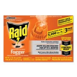 Raid® Concentrated Deep Reach Fogger, 1.5 Oz Aerosol Can, 36 Cans (SJN305690)