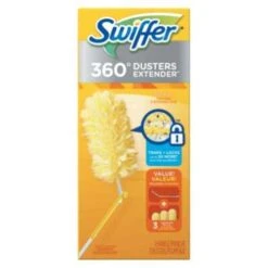 Procter & Gamble Swiffer 360 Dusters, Plastic Handle Extends To 3 Ft, 1 Handle & 3 Dusters/Kit - 6 CT (608-82074)