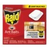 Raid® Ant Baits, 0.24 Oz, Sweet Scent, 8/Bx, 12 Boxes/Carton (SJN308819)
