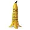 Impact Banana Wet Floor Cones, Yellow/Brown/Black, Each (IMPB1101)