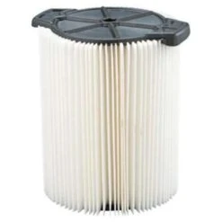 Ridge Tool Company Wet/Dry Vacuum Dust Filter, For Ridgid Wet/Dry Vacs 5 Gallons And LargerWD1450 - 1 EA (632-72947)