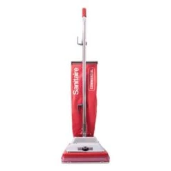 Sanitaire TRADITION Upright Vacuum With Shake-Out Bag, 17.5 Lb, Red (EURSC886G)